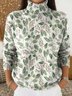 Casual Turtleneck Christmas Tree Loose Sweater