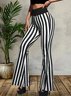 Regular Fit Geometric Casual Pants