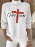 Turtleneck Loose Vintage Christmas Sweater