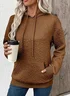 Plain Casual Hoodie