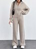 Cotton Casual Two-Piece Set