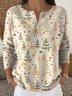 Loose Christmas Casual Crew Neck Sweater