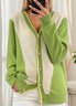 Regular Fit Cotton V Neck Casual Cardigan