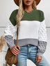 Cotton Regular Fit Casual Crew Neck Sweater