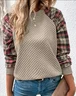 Jersey Loose Crew Neck Casual Sweatshirt