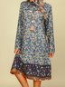 long sleeve turtleneck cotton Knitting Dress